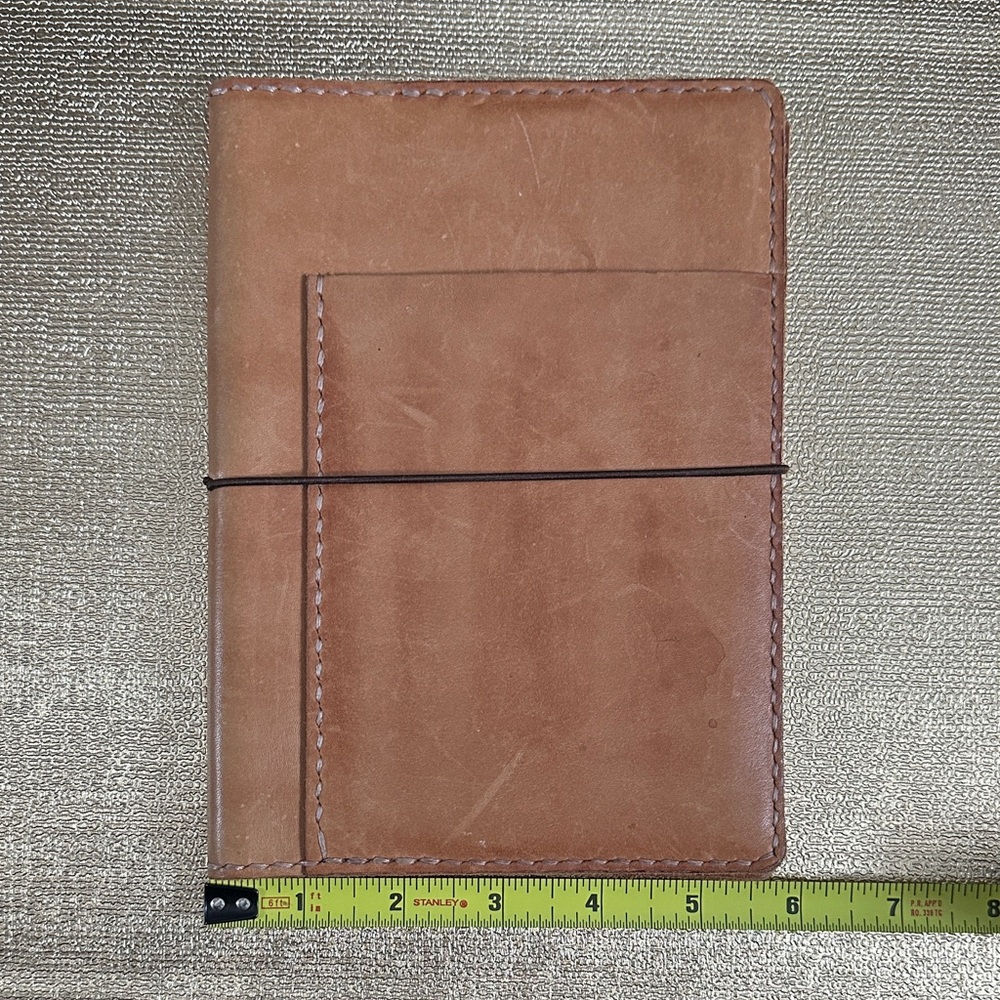 HAND STITCH LEATHER T Leather Journal Cover